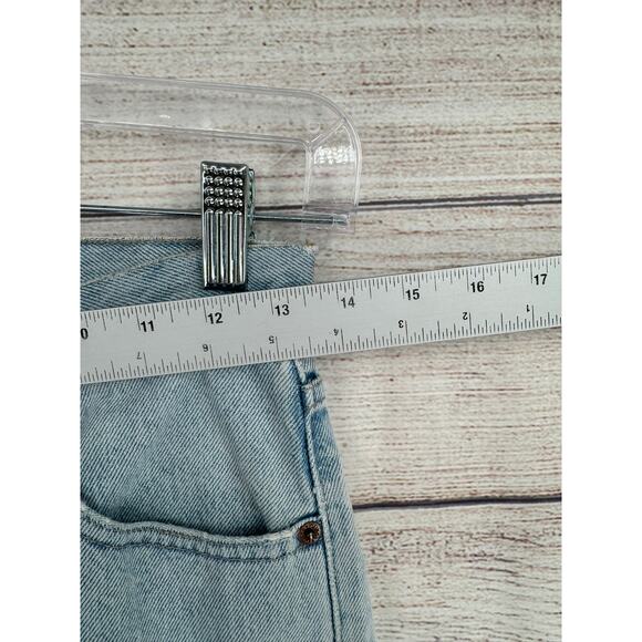 Vintage 80s Guess Straight Leg Jeans Womens 28 (26) Blue Light Wash Denim - Picture 10 of 11